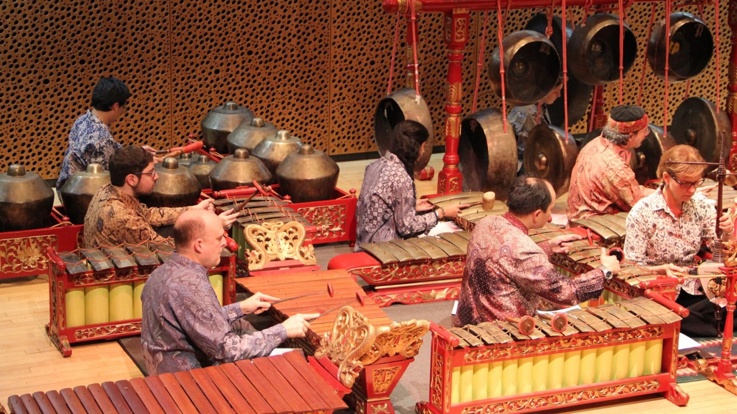 Musical instruments of 2024 gamelan ensemble